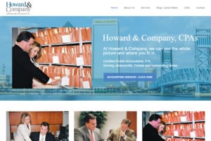 Howard & Company CPAs, Accounting Web Design Jacksonville, Accountant Web Design Jacksonville