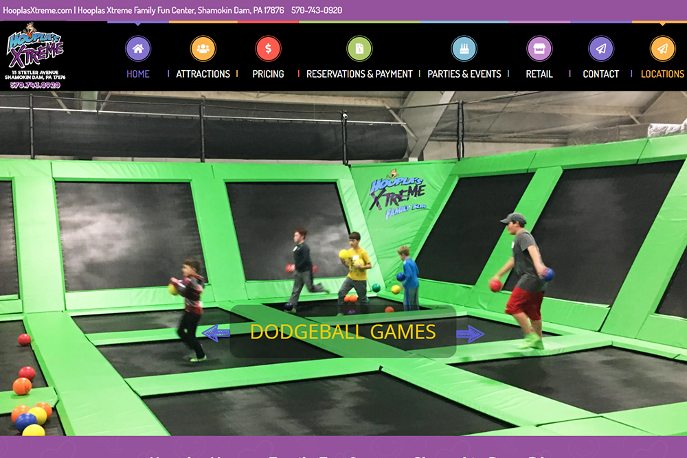 Amusement Park Web Design | Kelly Advantage Amusement Park Web Design in Jacksonville FL