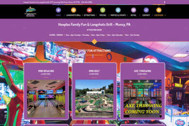 Indoor Amusement Park Website Designer Jacksonville FL | Kelly Advantage Indoor amusement park website designer Jacksonville FL for family entertainment centers