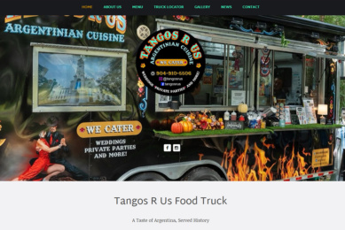 Food Truck Web Design in Jacksonville FL
