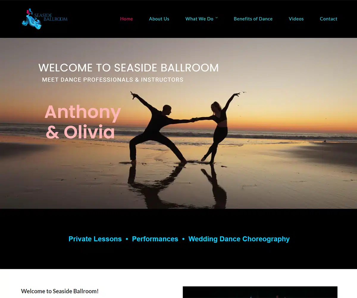 Dancing Instructor Website Designer Jacksonville FL | Kelly Advantage Dancing instructor website designer Jacksonville FL for dance teachers and studios