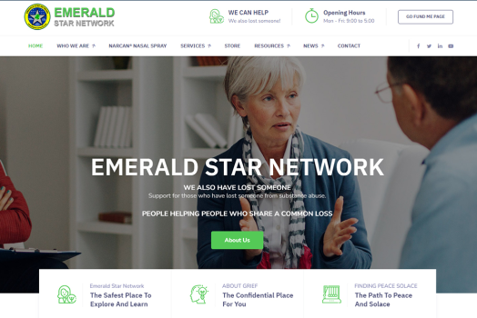Emotional support website designer Jacksonville FL for support services and wellness providers