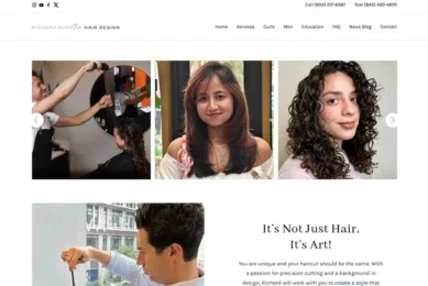 Hair Salon Website Designer Jacksonville FL | Kelly Advantage Hair salon website designer Jacksonville FL for local salon marketing